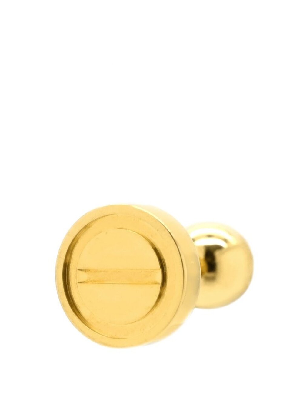 Cartier Single Earrings Love Stud Yellow Gold 18k Screw Type